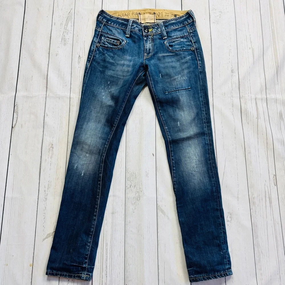 G-Star Raw G 33 Radar Narrow Rope Jeans Size 27